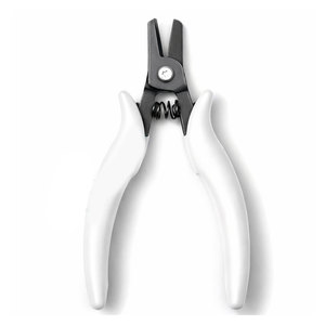 Pince à couper en acier inoxydable pour kératine, légère, réutilisable, outil d'ouverture pour extensions capillaires, usage professionnel en salon - Product Image 1