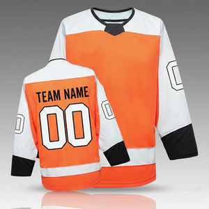 Maillot de hockey sur glace personnalisé pour équipe, 100 % polyester, vêtements de performance - Product Image 2