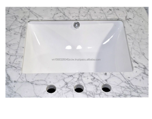 Marble Vanity 48 Inch with Mirror Bathroom Vanity Luxury Bathroom Vanities White Bathroom Cabinet - Product Image 4