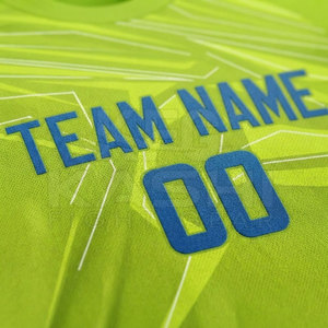 Maillot de football pour homme, impression personnalisée, manches courtes, 100% polyester, léger, séchage rapide, vêtements de sport, utilisation durable, directement de l'usine - Product Image 6