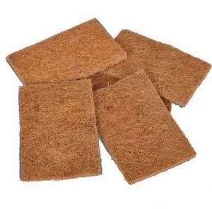 Éponge de nettoyage en fibre de coco pour nettoyage multi-usages, tampon de nettoyage en fibre de coco, accessoires de cuisine durables en promotion - Product Image 1
