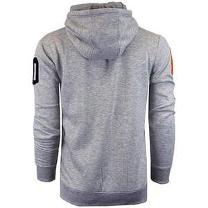 เสื้อฮู้ดดี้โอเวอร์ไซส์สำหรับผู้หญิง ดีไซน์ใหม่ ขายส่ง ผ้าเชนิลล์ปักลาย ป้ายตกแต่งด้านหน้า ผ้าฝ้าย 100% ระบายอากาศได้ดี เหมาะสำหรับฤดูหนาว - Product Image 3