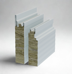 Panel Sándwich Moderno Ignífugo con Núcleo de Lana de Roca y Borde de PU de 50 mm, Solución Contra Incendios para Paredes de Fábricas, Almacenes y Plantas Técnicas - Product Image 3