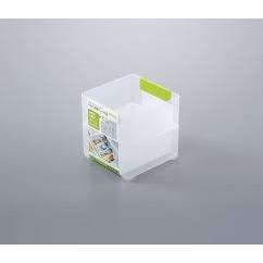 Caja de almacenamiento de plástico transparente S para una organización conveniente - Product Image 1