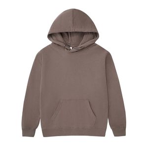 <b>Men's</b> Royal <b>Blue</b> Hooded Sweatshirt Regular Fit Solid Color Casual Pullover Kangaroo Pocket Fleece Fabric 100% Cotton Customized - Product Image 2