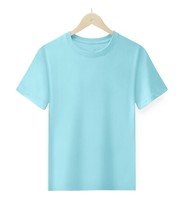 T-shirt unisexe à col rond en coton tricoté 100 % vierge, 200 g, pour uniforme de travail, avec logo publicitaire, vente en gros OEM