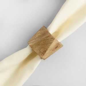 Wooden Napkin Holder and <b>Tissue</b> Stand India Design <b>Wedding</b> Durable Round Shape - Product Image 2