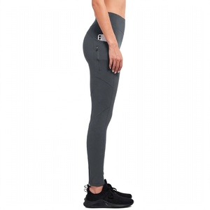 SPINE CRAFT Collants thermiques d'hiver en polaire épaisse à taille mi-haute sans couture pour femmes - Product Image 2
