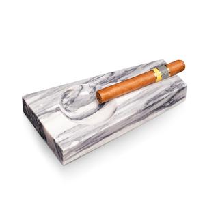 Great Quality And Reasonable Price Gray Marble Trapezoid-Cigar <b>Ashtray</b> Luxury Design Ash Tray With High Quality Material - Product Image 1