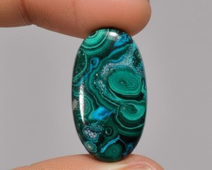 Lote de Cabujones de Crisocola y Malaquita, Piedras Preciosas Naturales Azul Verdoso Pulidas, Piedras Sueltas al por Mayor para la Fabricación de Joyería - Product Image 3