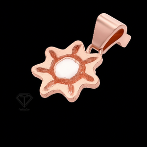 Fermoirs en laiton plaqué or rose pour la fabrication de colliers, compatibles fils de 2 mm et 5 mm - Product Image 3