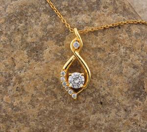 จี้วินเทจ CZ เงินแท้ 925 ชุบแพลตตินั่ม ประดับพลอย สำหรับงานครบรอบ ขายส่งจากโรงงาน - Product Image 2