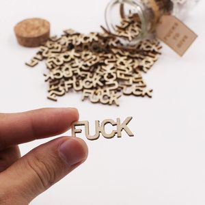 Barattolo Regalo in Legno con Lettere Intagliate da 5oz - Scherzo Pratico per Amici, Ideale per Compleanni, Ringraziamento e Festività - Gag Divertente per Alleviare il Cattivo Umore - Product Image 2