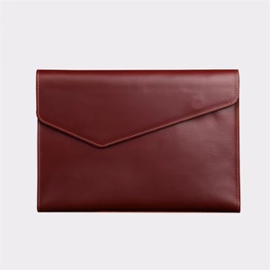 Factory Wholesale Custom Logo Business Sling Genuine Leather <b>Laptop</b> <b>Sleeve</b> for Men with Protective Design LS-0287 - Product Image 4