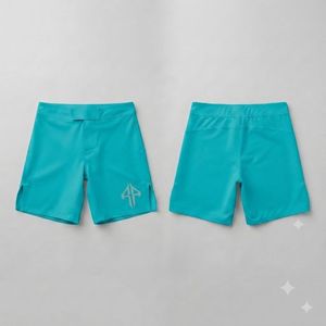 Shorts MMA pour hommes RIVIAN ATLANTIC, impression par sublimation, couleur unie, matière Spandex/Polyester, qualité supérieure pour hommes - Product Image 1