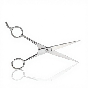 Tijeras de peluquería de acero inoxidable 4Cr13 con forma de sauce 6.0, para diestros, mango mediano, punta roma de goma, 28 dientes - Product Image 1