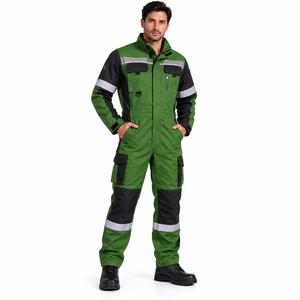 Combinaison de travail robuste anti-rétrécissement, durable, imperméable, écologique, unisexe, en nylon et polyester, couleur personnalisable sur le devant - Product Image 6