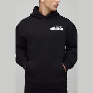 Sudadera con capucha de forro polar extragrande para hombre y mujer con estampado de estrellas, ecológica, transpirable, talla grande, térmica, marca NRLLC - Product Image 1