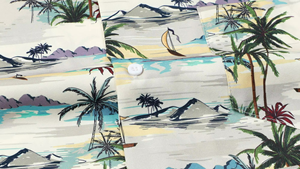 Ensemble chemise et short hawaïens pour homme, imprimé intégral, collection Printemps-Été - Product Image 5