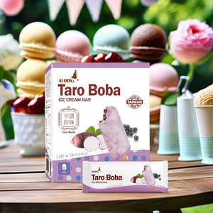 Venta al por mayor ingredientes Premium sabor Original Taro barra de helado 4 unids/caja - Product Image 2