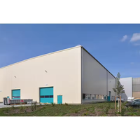 Structure en acier préfabriquée QCF220 pour entrepôt, conception personnalisée avec plan de construction sur mesure