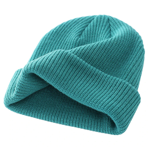 Unique Design Unisex Solid Color Beanies Hat Knit <b>Winter</b> <b>Cap</b> Casual Warm Acrylic Cuff Adjustable 56-58CM Beanies Hat Unisex - Product Image 1