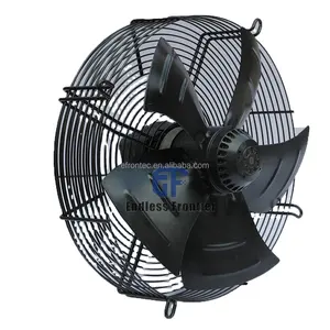 High Quality Air Condition External Rotor Fan Motor Powered 400mm Exhaust AC Axial Flow Fan