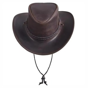 ASTURBAN WEAR Sombreros Vaqueros de Cuero Premium Personalizados, Transpirables, de Piel de Vaca, Estilo Occidental, Unisex, Casuales, para Viajes al Aire Libre, para las Cuatro Estaciones - Product Image 6