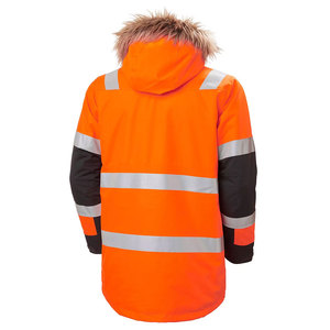 High Vis Construction Workwear Clothing Engineers <b>Jackets</b> Outdoor Use Reflective Safety Winter Waterproof <b>Jackets</b> for <b>Worker</b> - Product Image 2