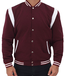 Nueva Llegada, Precios Razonables, Chaqueta Varsity para Hombre, Personalizada, Lisa, Teñida, Casual, Transpirable - Product Image 6