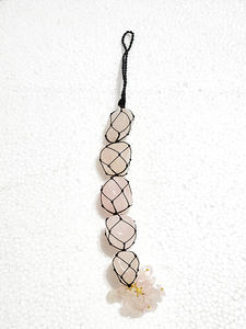 Pierre de quartz rose roulée pour porte-clés de voiture, vente en gros de pierres naturelles roulées, achetez chez Amayra Crystals Exports - Product Image 6