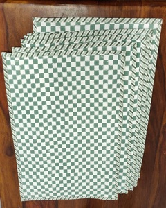 Great Price of Hand Block Printed Cotton <b>Placemats</b> Size 13x18 Inch. RTS Product. Lined with Cotton Voile - Product Image 4