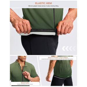 Maillot de cyclisme professionnel respirant avec poches sécurisées pour le cyclisme et les compétitions - Product Image 4