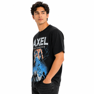 T-shirt en coton imprimé graphique de qualité supérieure pour hommes, design personnalisé, streetwear, fabricant OEM ODM, impression sérigraphique de haute qualité, doux et confortable - Product Image 2