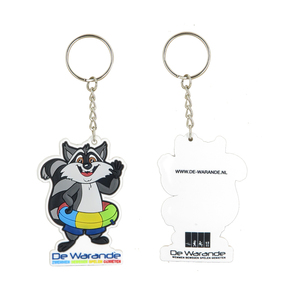 Tái sử dụng Silicone vòng chìa khóa tùy chỉnh phát sáng trong đêm PVC cao su Keychain đầy màu sắc Silicone thẻ chìa khóa cho chìa khóa xe - Product Image 6