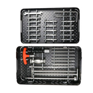 Kit d'extraction de vis cassées et de clous intramédullaires Azicon – Outil adaptateur extracteur à filetage inversé pour trephine - Product Image 4