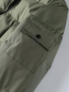 Veste matelassée chaude pour homme, manteau d'hiver à capuche, veste décontractée légère pour l'extérieur - Product Image 6