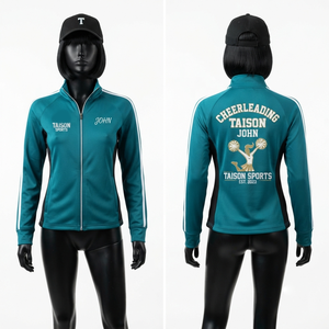 Sweat à capuche unisexe en polaire polyester 240 GSM de qualité supérieure, imperméable, écologique, respirant, avec poche et logo personnalisé imprimé en sérigraphie pour la cheerleading - Product Image 1