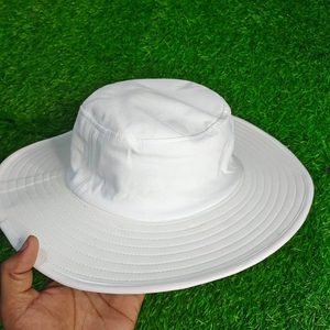 Chapeaux de soleil de cricket de haute qualité, style décontracté, respirants, extensibles, 100% coton, séchage rapide, couleur et logo personnalisables, OEM/ODM - Product Image 2
