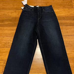 Pantalones Vaqueros Rotos para Mujer, Jeans Anchos Elásticos con Degradado Lavado, Pantalones de Pierna Ancha Elegantes para Mujer, Fabricante de Jeans - Product Image 4