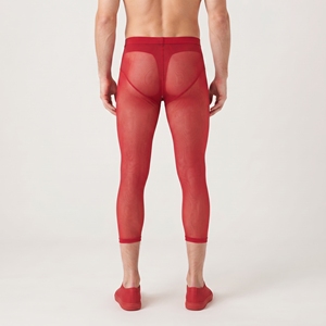 Pantalon transparent en maille fine de haute qualité, pantalon élégant transparent, 100% polyester, séchage rapide, pantalon transparent pour homme - Product Image 3