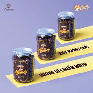 Venta al por mayor de Dragees de Café Cubiertos de Chocolate Amargo Sin Azúcar de la Legendaria Chocolatería, 100gr, Vietnam, en Empaque Personalizado - Product Image 1