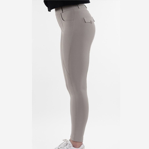 Pantalones de Montar a Caballo de Alta Calidad 2024, Elásticos en 4 Direcciones, Asientos Completos, Cinturón de Silicona con Lazos, Leggings, Pantalones de Montar para Mujer - Product Image 1