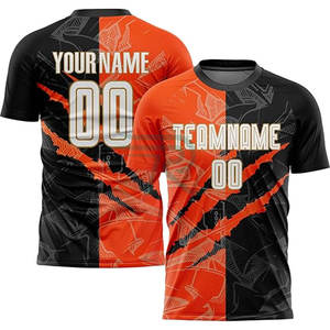 Maillot de football américain 2026 de haute qualité, 100 % polyester respirant, écologique, durable, personnalisable avec logo pour équipe - Product Image 2