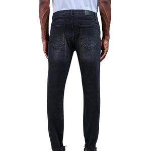 Slim Fit Denim Jeans Classic Casual Trousers Comfortable Cotton Pants for Everyday Streetwear Travel Outdoor Activities and Life - Product Image 2