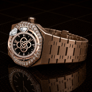 Premium Stainless Steel Moissanite Diamond Watch Men Luxury Fashion Watch - Product Image 3