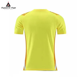 เสื้อฟุตบอลผลิตระดับมืออาชีพ วัสดุทนทาน บริการ OEM ขั้นต่ำในการสั่งซื้อน้อย ระบายอากาศได้ดี เป็นมิตรกับสิ่งแวดล้อม แขนสั้น ทรงปกติ สำหรับทุกเพศ - Product Image 2