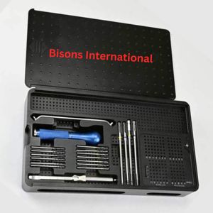 BISONS Juego de Instrumentos para Reconstrucción Maxilofacial, Kit de Instrumentos Quirúrgicos CMF para Cirugía de Trauma Facial - Product Image 1
