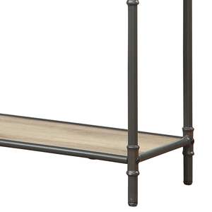 Libreria antica in rovere e sabbia grigio a 3 livelli eleganti mobili per la casa e l'ufficio - Product Image 4