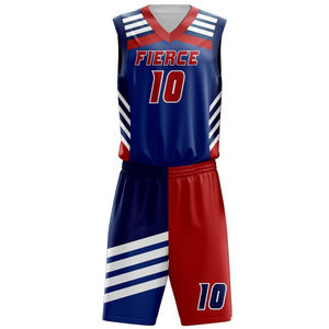 Uniforme de Baloncesto Transpirable de la Mejor Calidad, Diseño Personalizado para Hombre, 100% Poliéster, Secado Rápido, Precio Competitivo - Product Image 2
